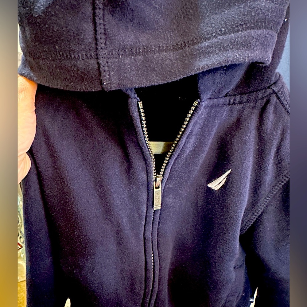 Boys Nautical zipper jacket